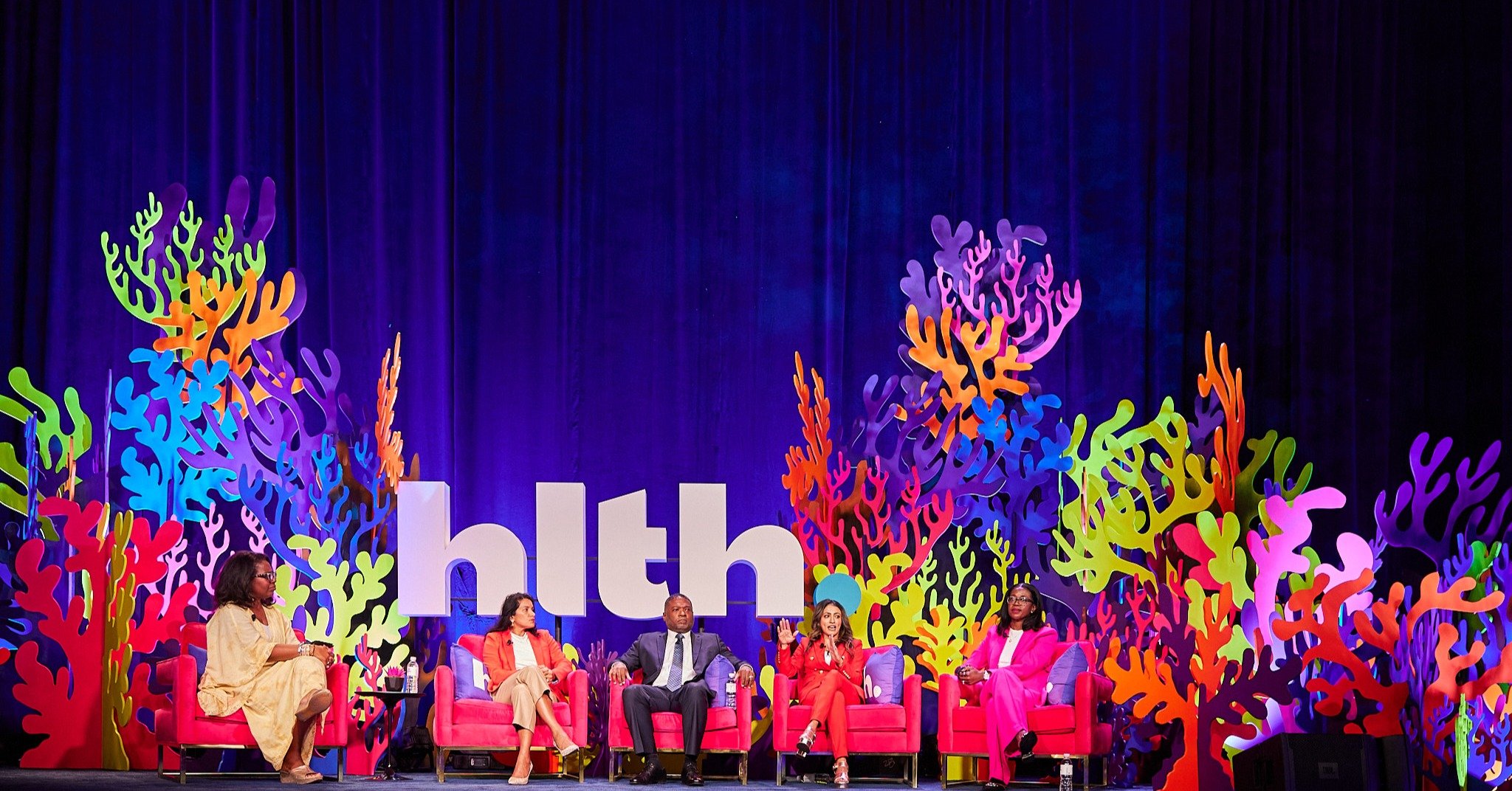 Photo from HLTH 2023 Main Stage, courtesy of HLTH